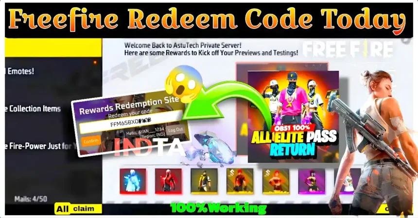 Free Fire Redeem Code Today (12 December): Get Exclusive Rewards, Skins, Diamonds & More 36 Free Fire MAX Redeem Codes Today (13 March 2026) Claim Free Diamonds, Skins & Exclusive Rewards