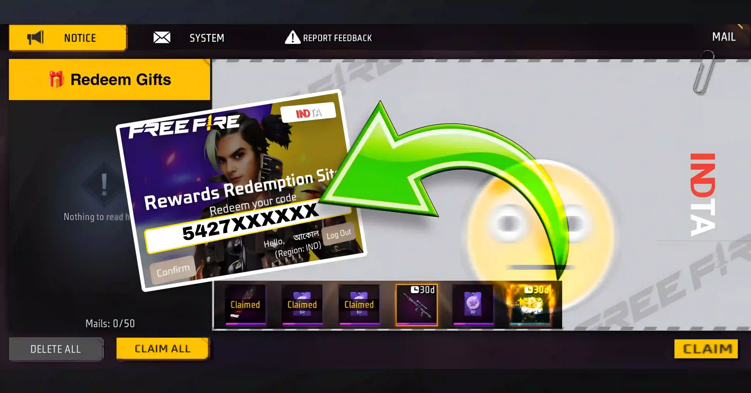 Garena Free Fire MAX Redeem Codes for March 7, 2026 | Indta