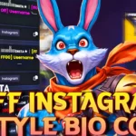 Trending Free Fire Instagram Style Bio Code 2026