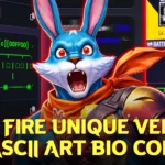 Free Fire Unique Vehicle & ASCII Art Bio Codes