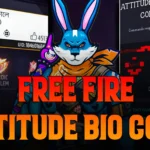 Free Fire Attitude Bio Code