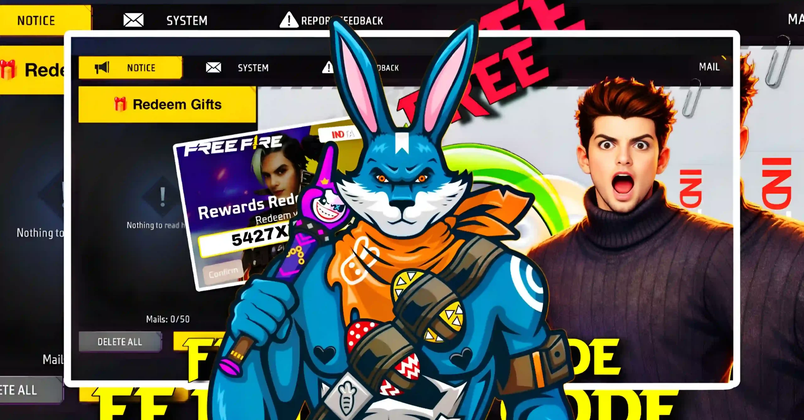 Garena Free Fire MAX Redeem Codes for March 7, 2026 | Indta