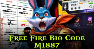 Free Fire Bio Code M1887, UMP, AWM, MP40, AK, SVD: Styles